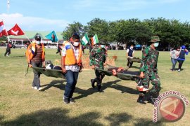 Aceh simulasi evakuasi gempa dan tsunami