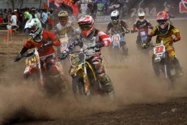 Kejuaraan Motocross di Pasuruan
