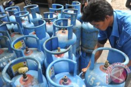 Harga elpiji 12 kilogram turun Rp8.400 pertabung