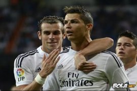 Ronaldo "kalahkan" Suarez dan Messi