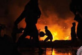 Fire Razes Six Houses In Riau