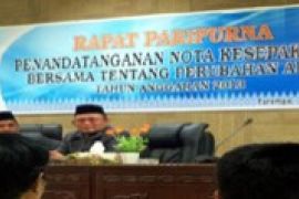 Fraksi DPRD Anambas Beri Masukan Enam Ranperda