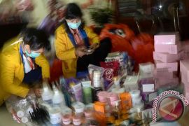 BPOM sita kosmetik ilegal senilai Rp13,5 miliar dari Asemka