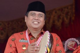 Dua pendekar Kerinci sambut Gubernur Jambi