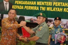 Kunjungan Kerja Menhan Medan