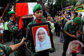 Istri Dubes Pakistan dikuburkan sebelahan orang tuanya