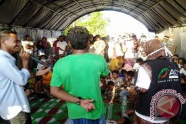 Pengungsi Rohingya Dihibur Seniman Langsa
