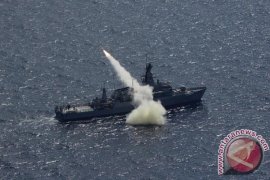 KRI Bung Tomo Luncurkan Rudal Exocet Terbaru