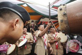BUKA PERKEMAHAN PRAMUKA SANTRI