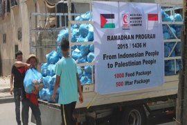 Indonesia Salurkan 1.000 Sembako Untuk Warga Gaza 