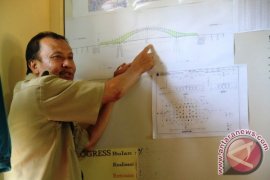 "Tie Beam" Jembatan Kartanegara Rampung Satu Bulan  