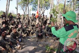 Marinir Indonesia-Amerika Berbagi Ilmu Bertahan Hidup