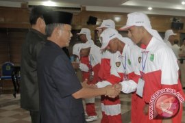 70TH RI - Pemkab apresiasi prestasi anggota Paskibraka Muba