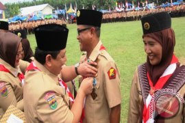 Pemko Padangsidimpuan Buka Perkemahan Pramuka Ke 54