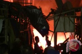 Kebakaran Pasar Sukabumi Diduga Akibat Korsleting Listrik 