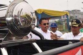 Bupati Bengkalis Sambut Tim Ekspedisi Kapsul Waktu 2085