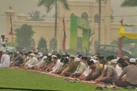 Areal TdS 2015 berubah jadi Lokasi Sholat Istisqa.