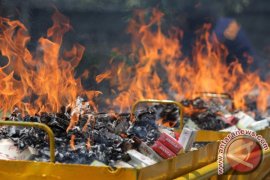 Pemusnahan Rokok Ilegal