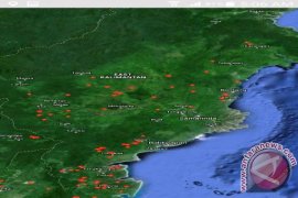 Satelit Terra Deteksi 10 "Hotspot" di Kaltim