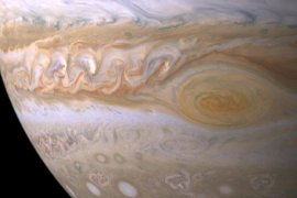 Ilmuan Temukan Perubahan Titik Merah Jupiter