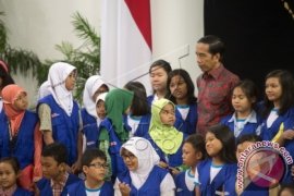Presiden Diwawancarai Reporter Cilik