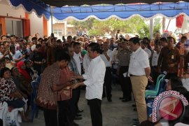 Santunan korban kabut asap