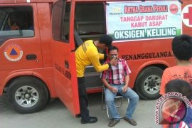 Warga Palangka Raya Antusias Sambut Mobil Oksigen Keliling