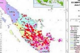 633 Hotspots Detected In Sumatra Island