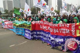 KSPI: Buruh perlu kesejahteraan upah layak
