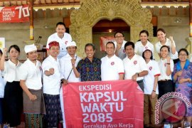 Mimpi Rakyat Bali Disimpan Dalam "Kapsul Waktu"