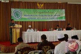 Ketua MUI Balangan Periode 2015 - 2020 Dikukuhkan