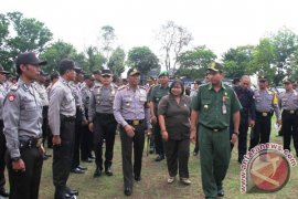 Polres Tabanan Gelar Apel Kesiapan Pergeseran Pasukan Pengamanan TPS