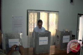 Dua mantan pejabat tinggi nyoblos pilkada Sleman