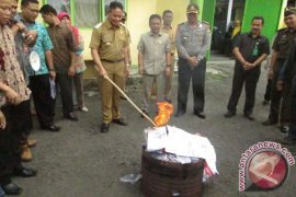 KPU Rejanglebong musnahkan ribuan surat suara