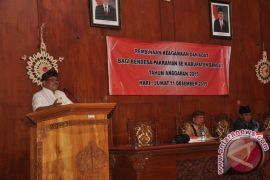 168 Bendesa Adat Se-Bangli Hadiri Pembinaan Keagamaan dan Adat