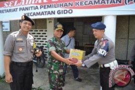Kapolres Nias Pantau Pelaksanaan Pilkada