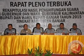 KPU Banjar Gelar Rapat Pleno