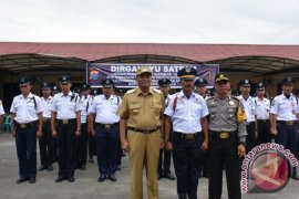 Peringatan Hut Satpam ke 35 di Tebing Tinggi.