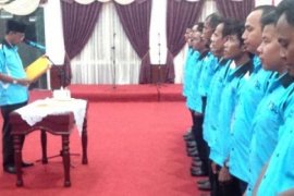 Bupati Rohil Lantik Pengurus Asosiasi Futsal 2015-2019