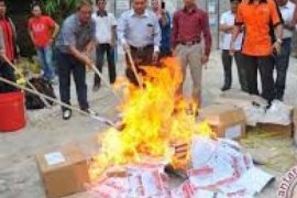 KPU Dumai Tiga Kali Musnahkan Surat Suara        