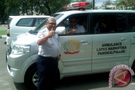 Bantuan Ambulan ke Lapas Narkotika Pangkalpinang