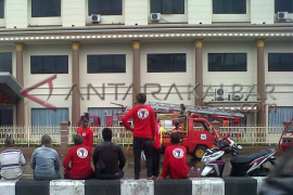 Kebakaran di Hotel Garuda Pontianak