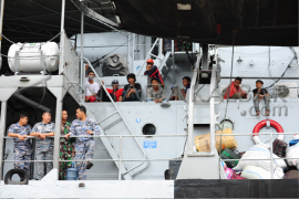 903 Eks-Gafatar Dipulangkan Gunakan KRI Teluk Penyu