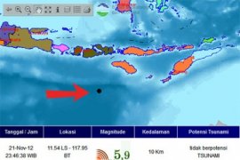 Gempa goyang tiga kabupaten NTT Page 1 Small