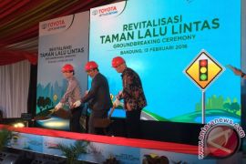 Taman Lalu Lintas Bandung direvitalisasi Toyota senilai Rp9 miliar