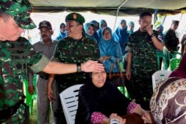 Pangdam I Bukit Barisan Tinjau Kondisi Pascabanjir Siak Hulu Kampar