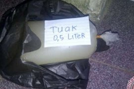 Polres Inhil Musnahkan 4.000 Liter Tuak, Pemiliknya Tak Dihukum 