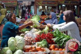 Harga Sayur Mayur di Muntok Stabil