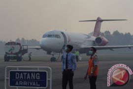 BMKG: tiupan angin 27kpj bawa asap karhutla Rokan Hilir selimuti Dumai