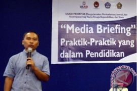 Usaid Prioritas pendidikan gelar pelatihan wartawan 
